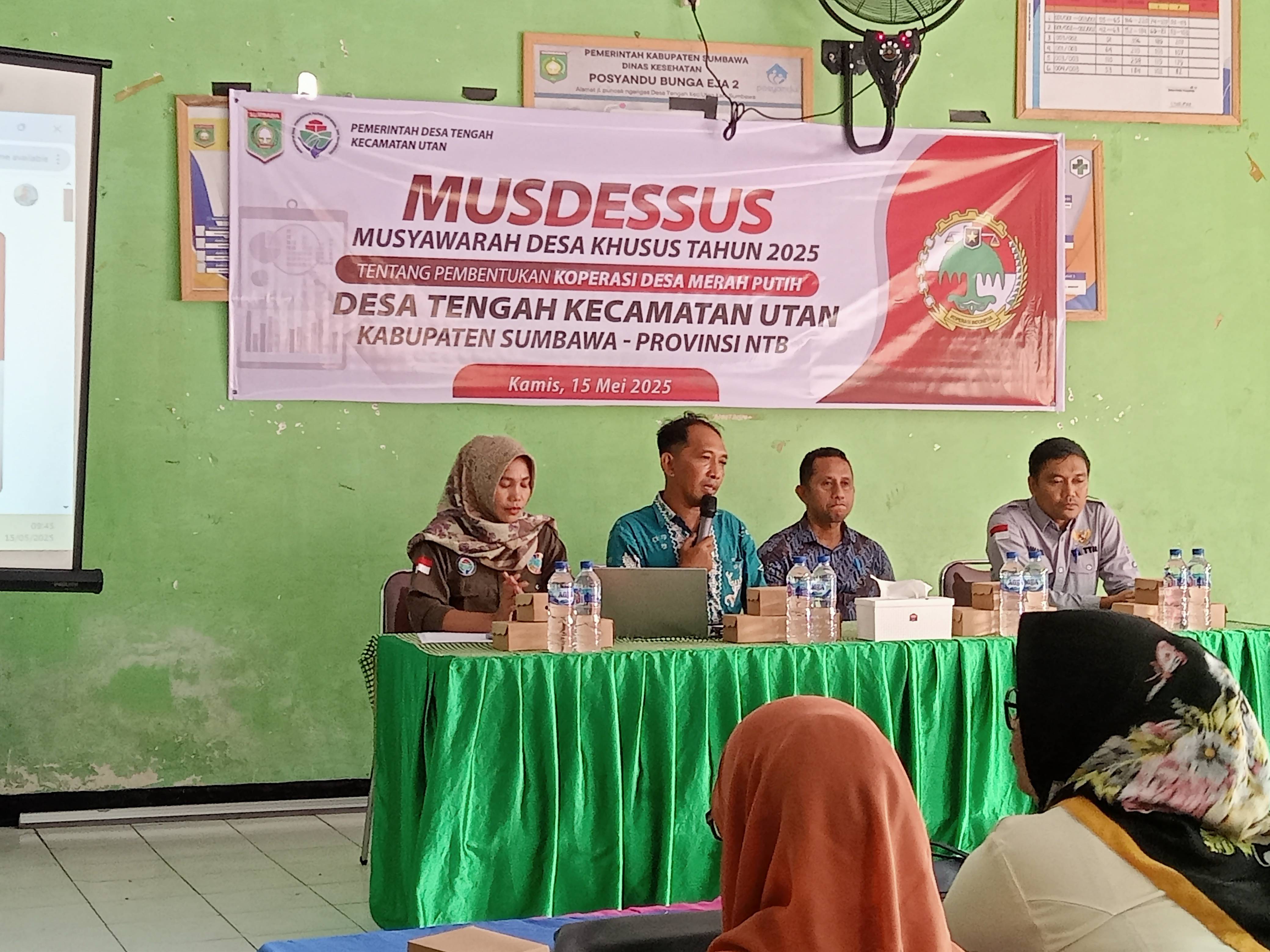 Musdesus Pembentukan Koperasi Merah Putih Desa Tengah
